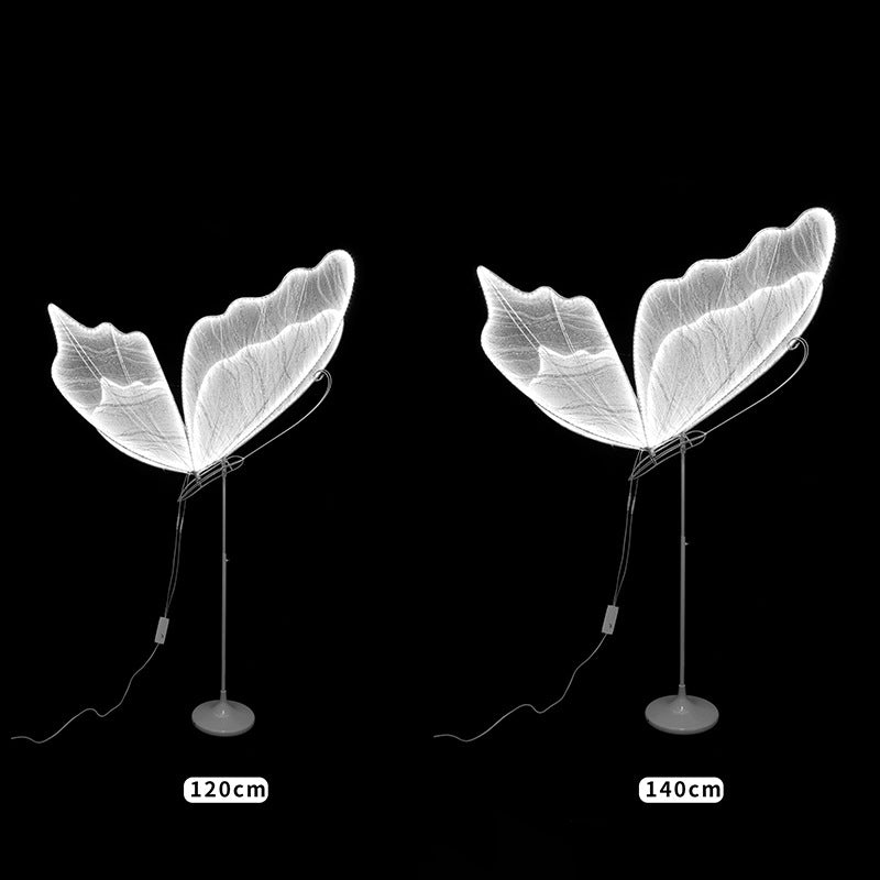 White Gold Butterfly Wedding Decorations Light Hanging Large Lighted Butterfly Lighting Wedding Background